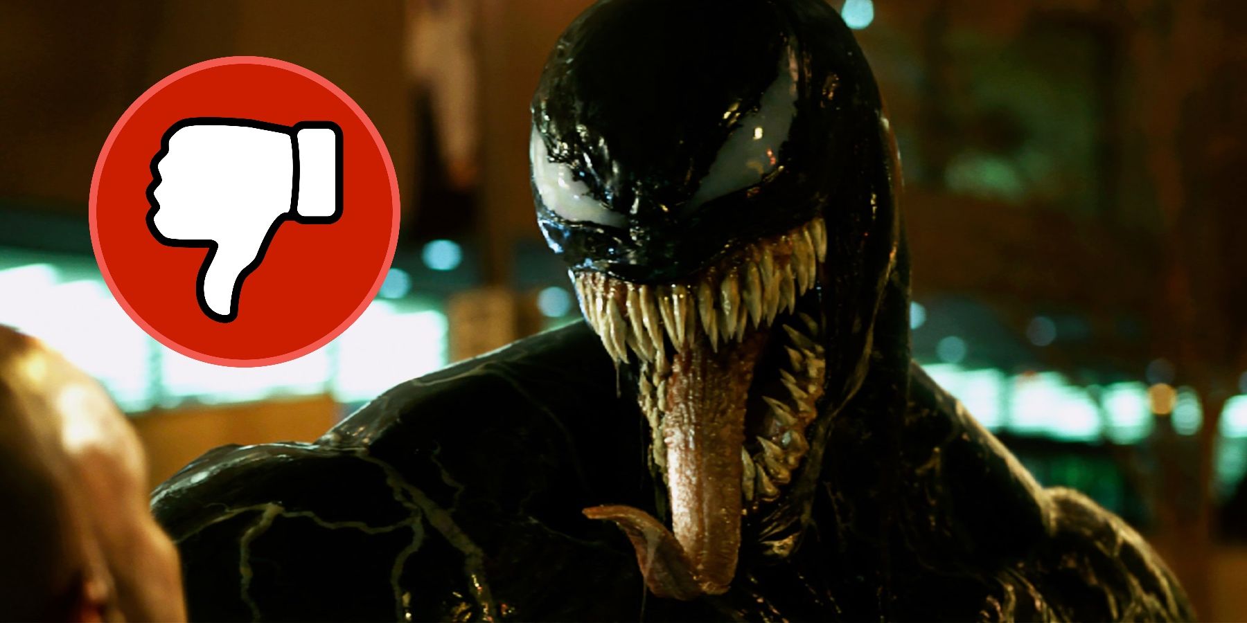 توم هاردي ينفتح على التعليقات السلبية لفيلم Venom الأول