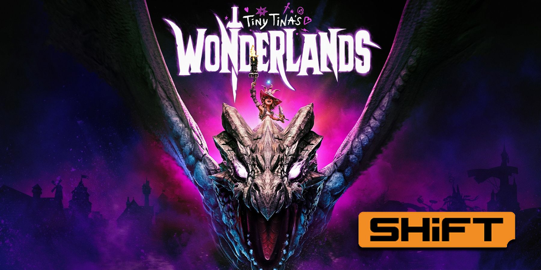 يوفر رمز التحول الضخم مفاتيح Borderlands 2 و Borderlands 3 و Tiny Tina’s Wonderlands