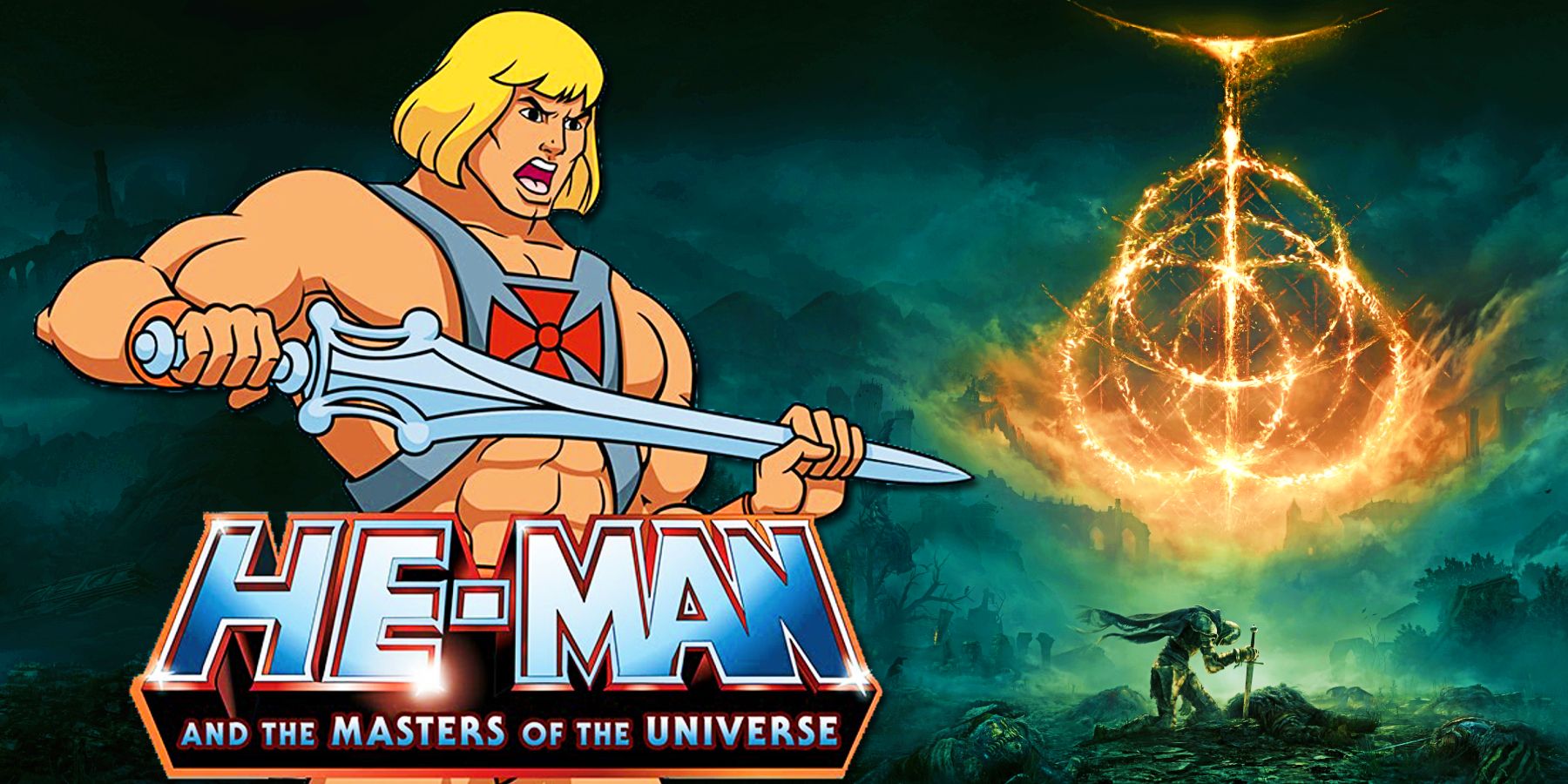 لاعب حلقة Elden يجعل He-Man مع منشئ الشخصية