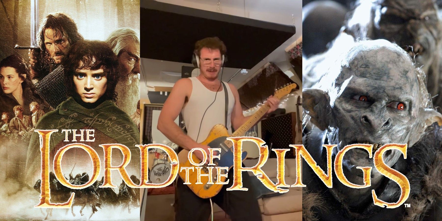 Музикант обобщава сюжета на Fellowship Of The Ring в една весела песен