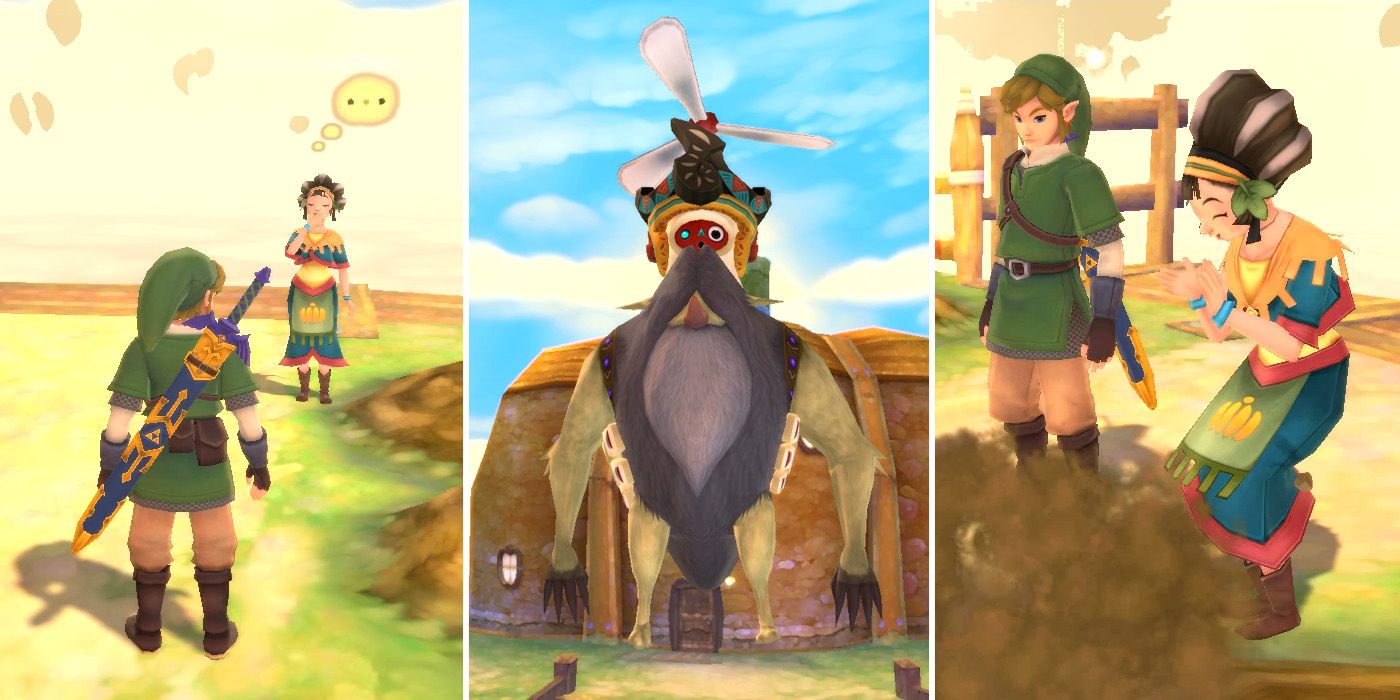 Легендата за Zelda: Skyward Sword HD: Как да завършите страничната мисия за събиране на тиква