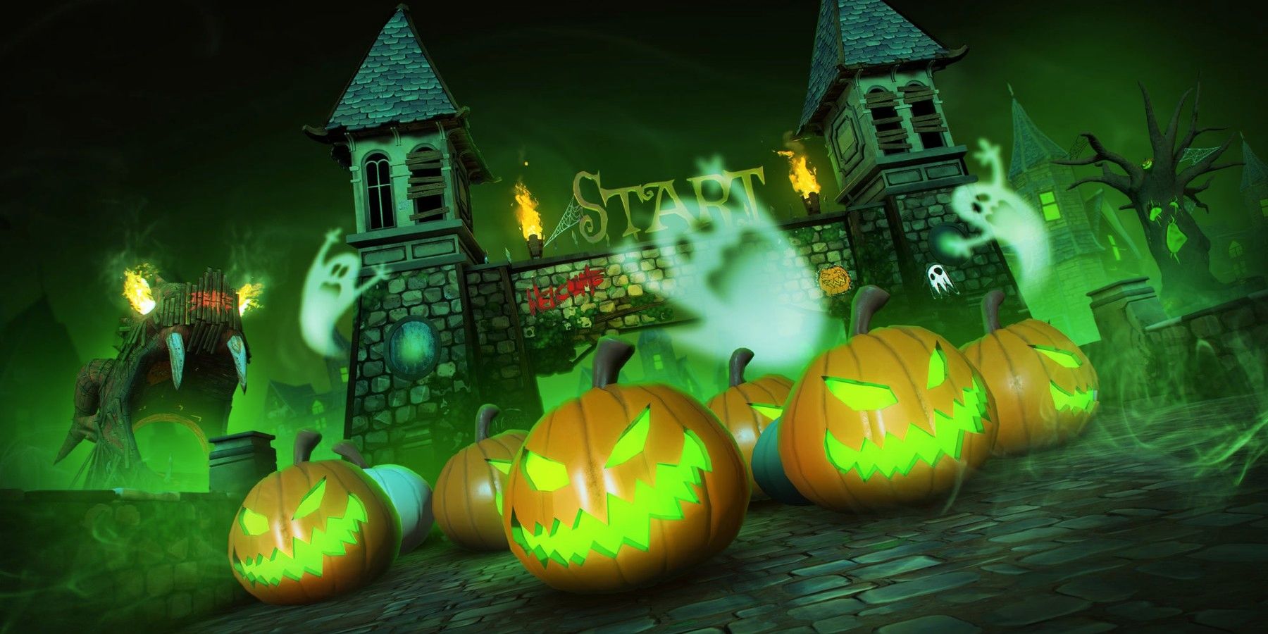 Dirt 5 zahajuje halloweenskou událost s novými strašidelnými dekoracemi kolejí a dalšími