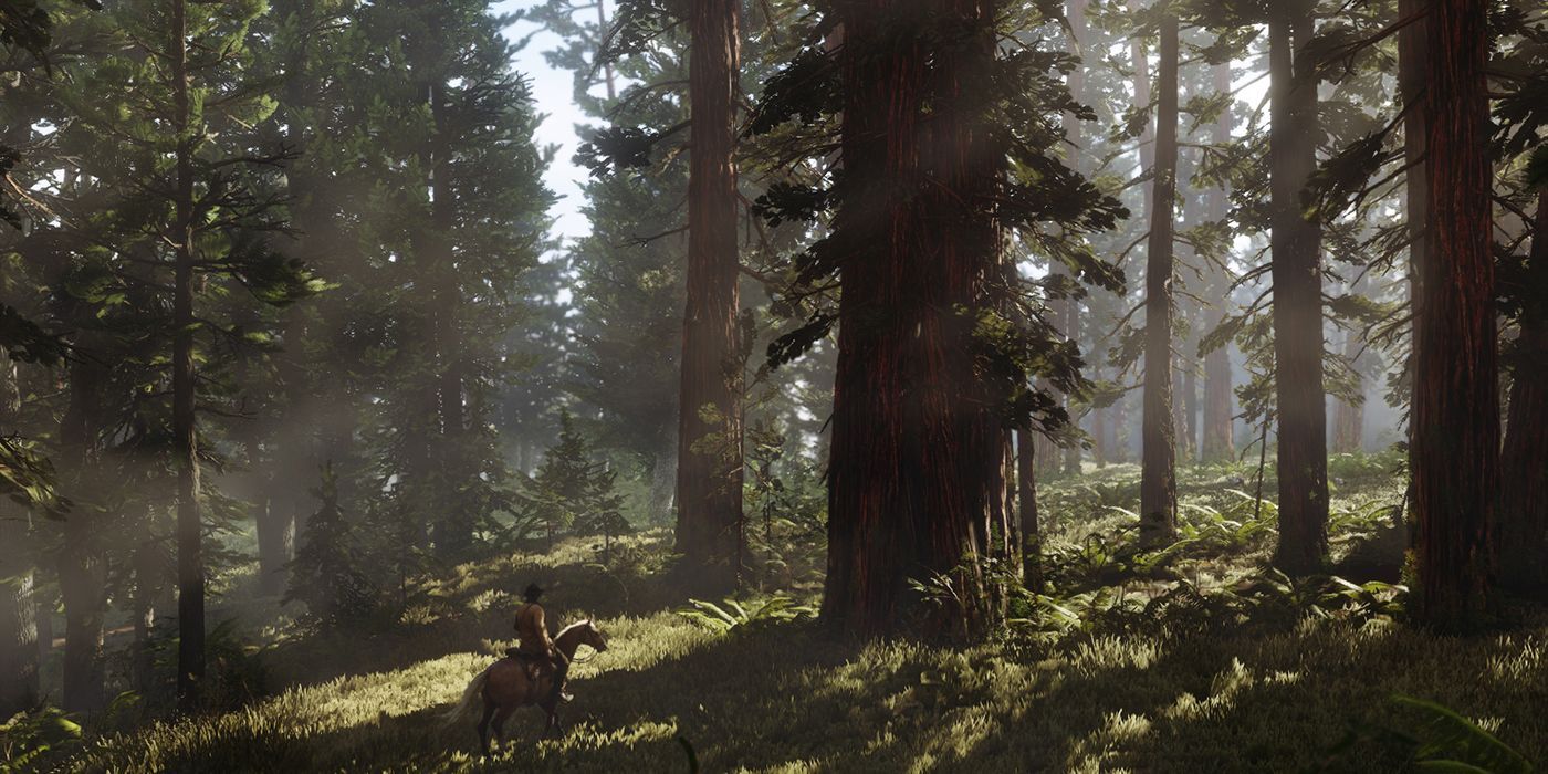 Red Dead Redemption 2 Player objevuje detaily borovice kužel, který si nikdy nevšimli