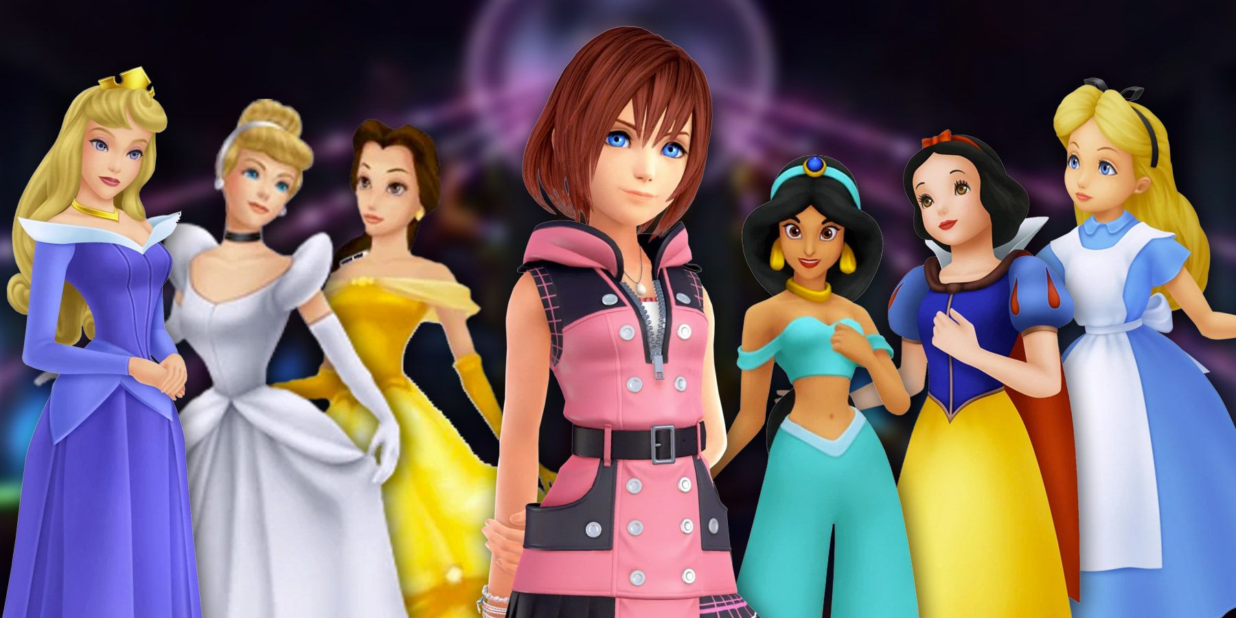 Kingdom Hearts: Forklaring af alle hjerteprinsesserne