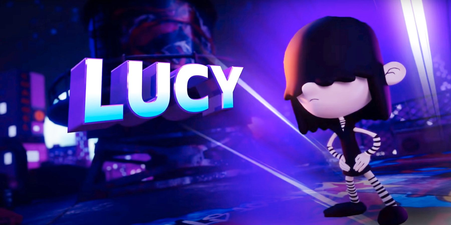 Nickelodeon All-Star Brawl Gameplay Oversigt handler om Lucy Loud