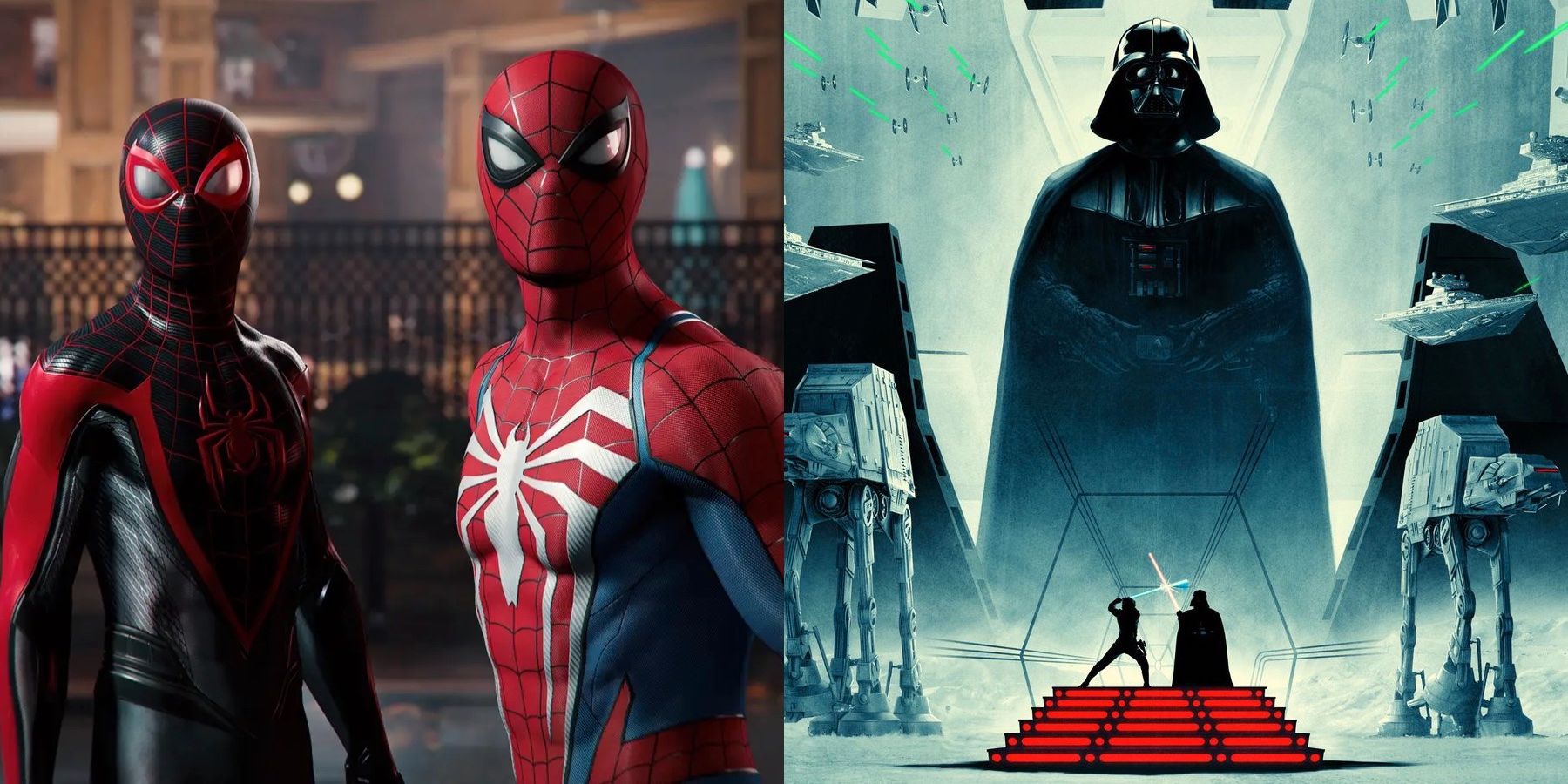 Marvels Spider-Man 2 im Vergleich zu Empire Strikes Back