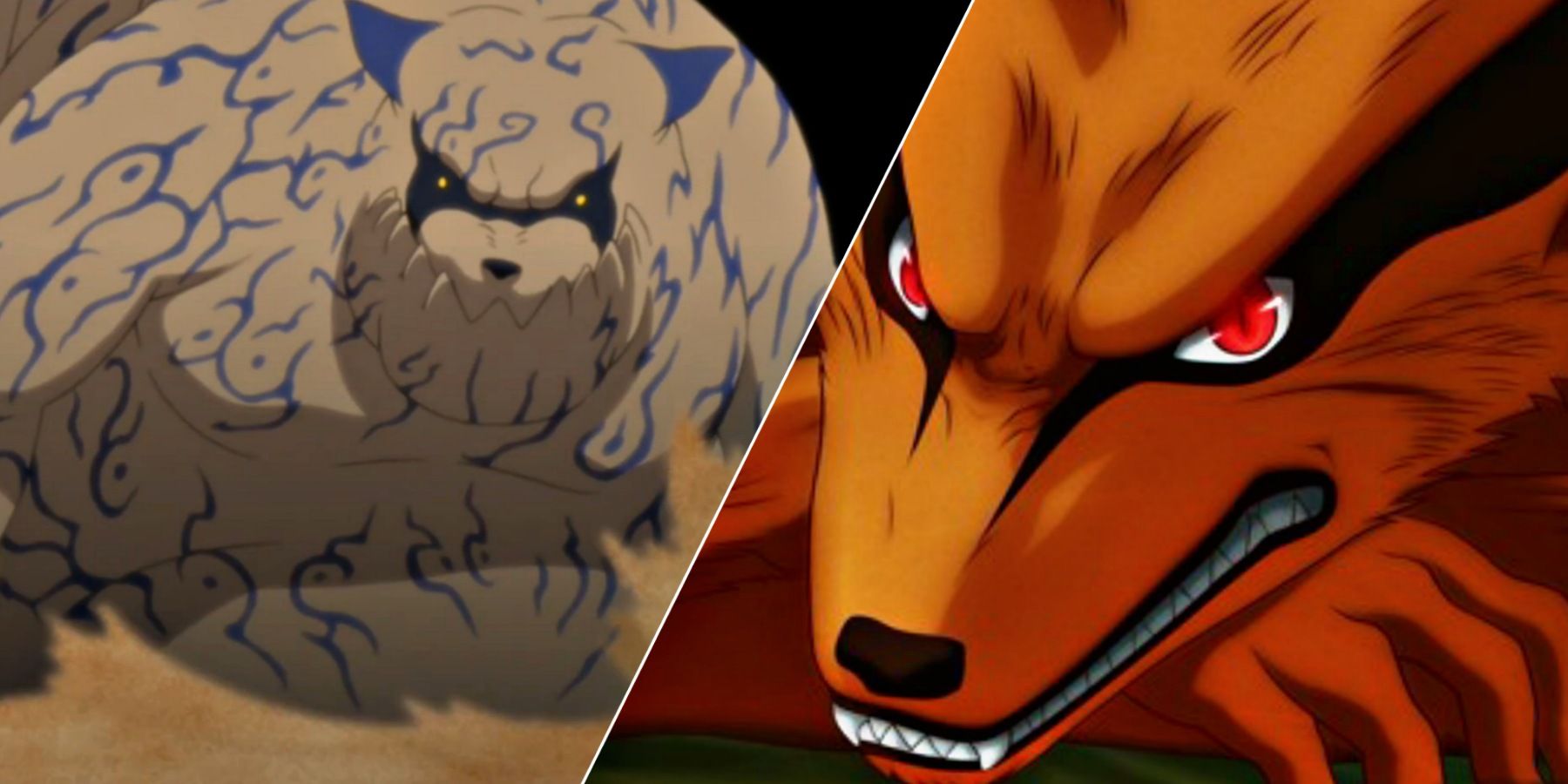 Naruto: Jedes Schwanztier, der von Stärke eingestuft wird