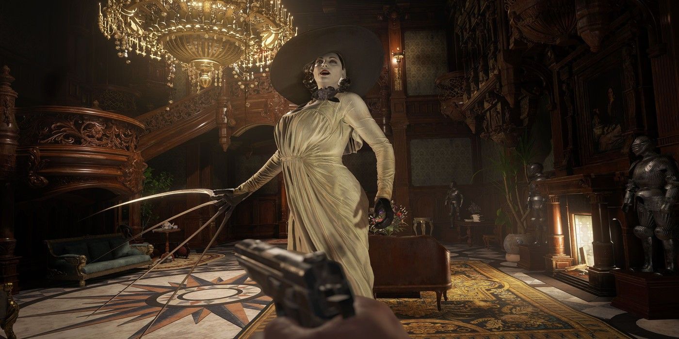 Το Resident Evil Village Mod μετατρέπει τη Lady Dimitrescu σε Thomas the Tank Engine