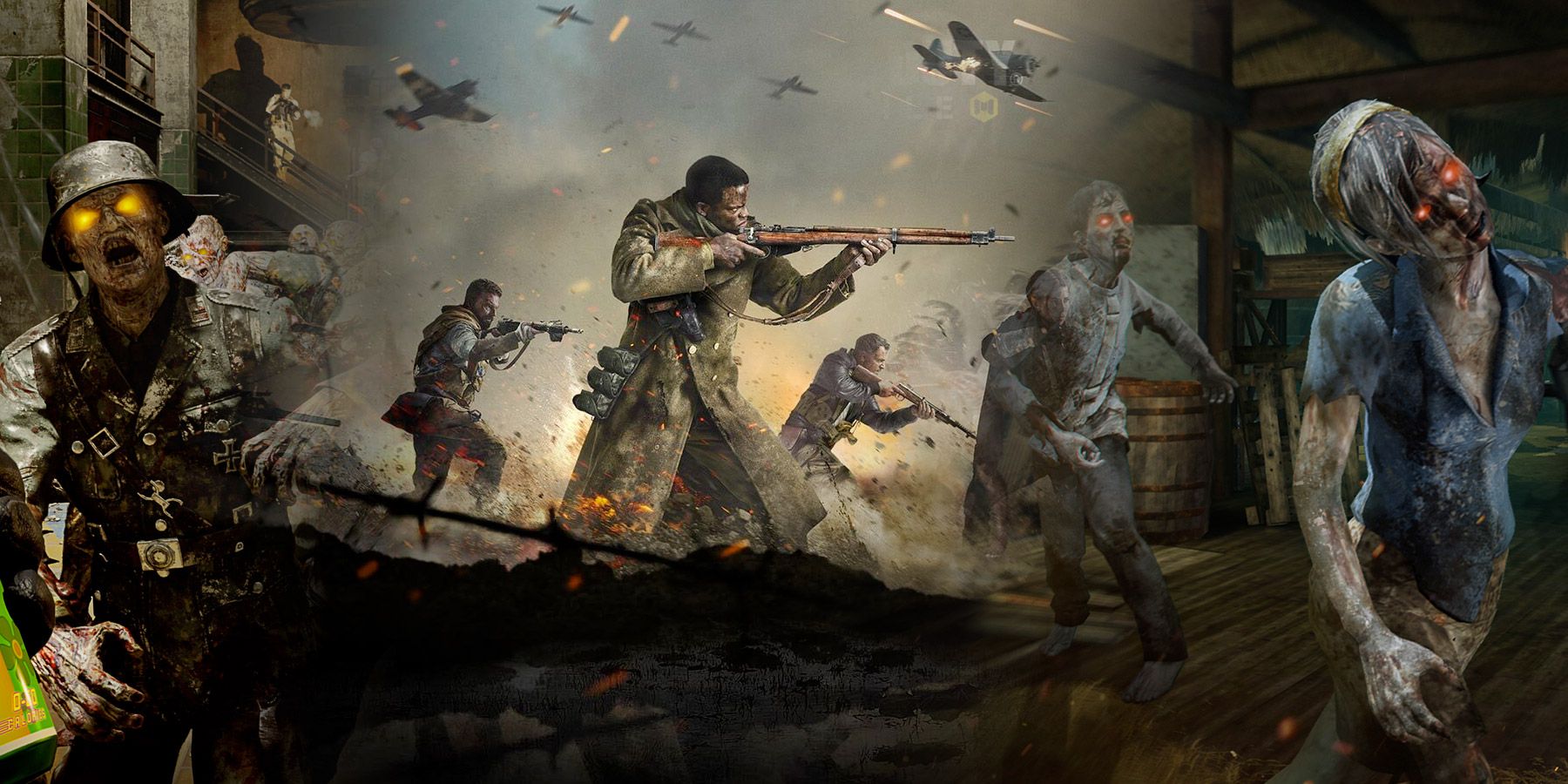 Por qué los fanáticos de Zombies deberían estar entusiasmados con la bonificación secreta de reserva de Call of Duty: Vanguard