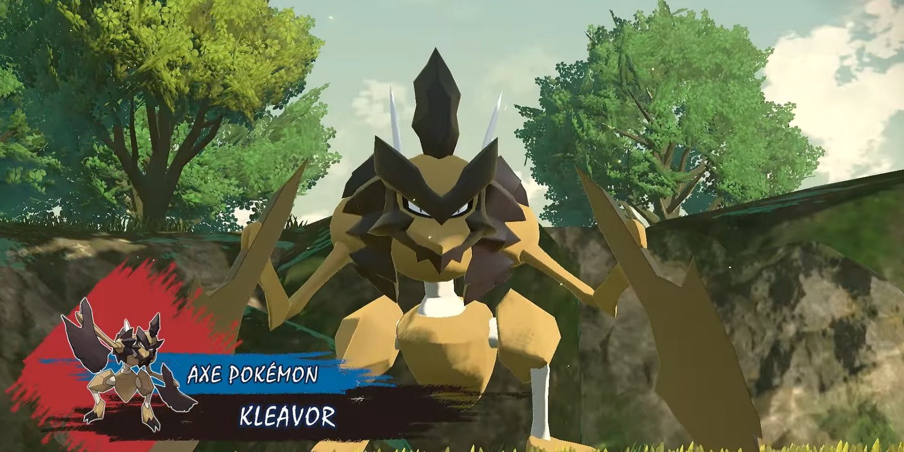 Pokémon Legends: Arceus presenta Pokémon noble