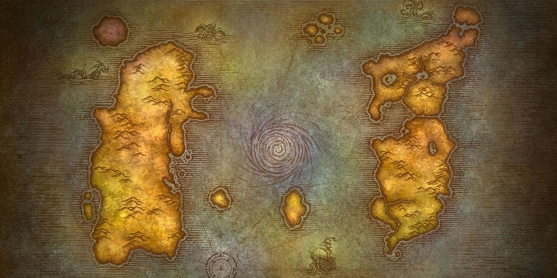 World of Warcraft Player luo kartan Euroopan maista WoW Classic -tyylissä