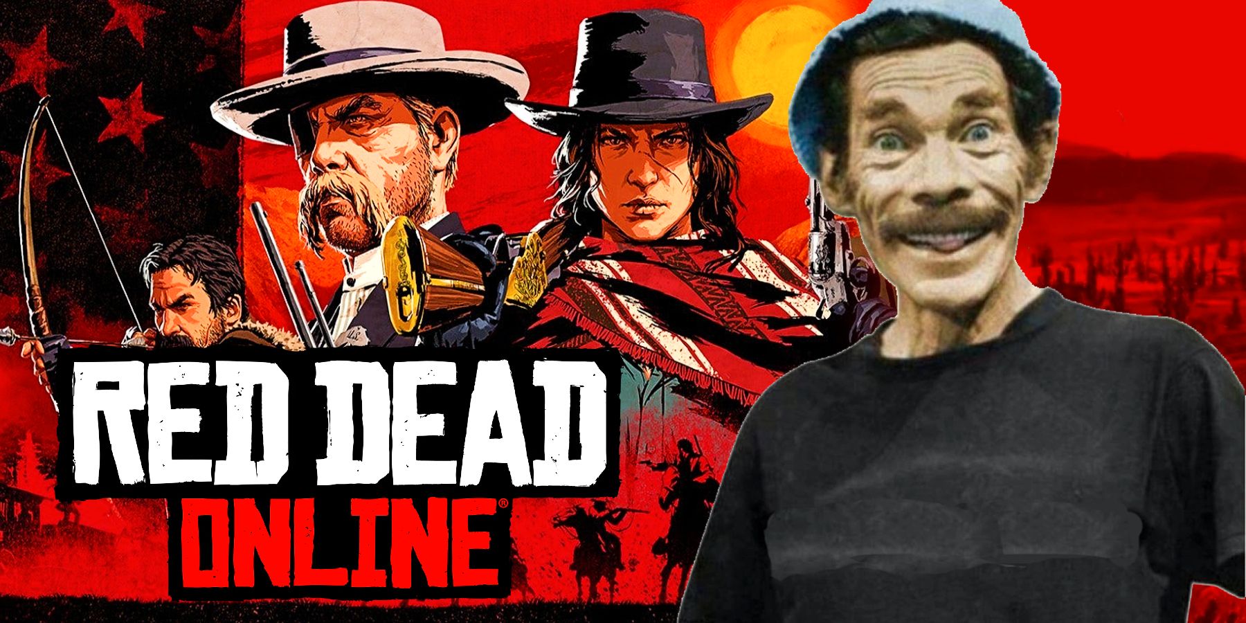 A Red Dead Online Player megalkotja Don Ramont az El Chavo Del Ocho-ból