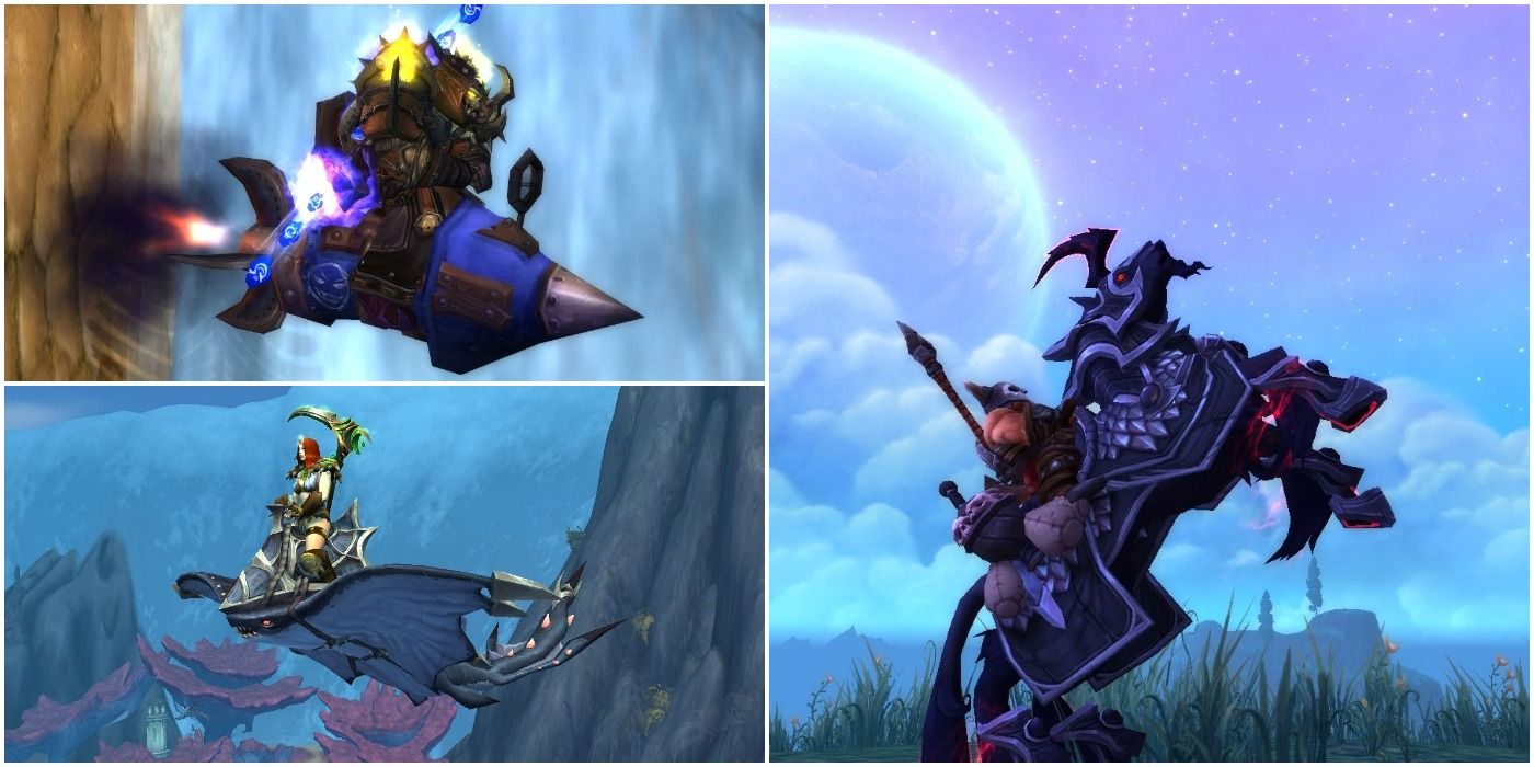 World of Warcraft: Mounts Drir ביותר במשחק, מדורגים