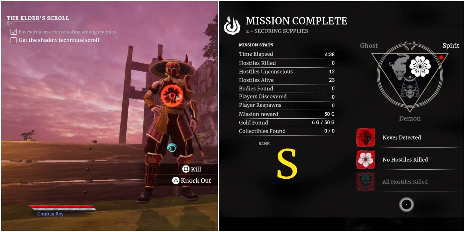 荒神2：ミッションでSランクを獲得する方法（スピリット）
