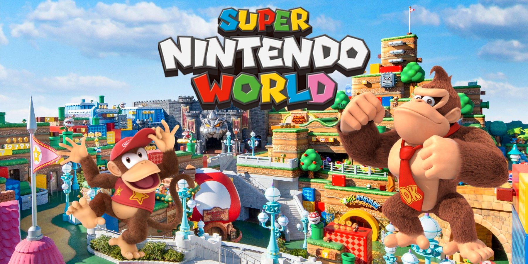 Super Nintendo Worldがドンキーコングの拡大を確認します