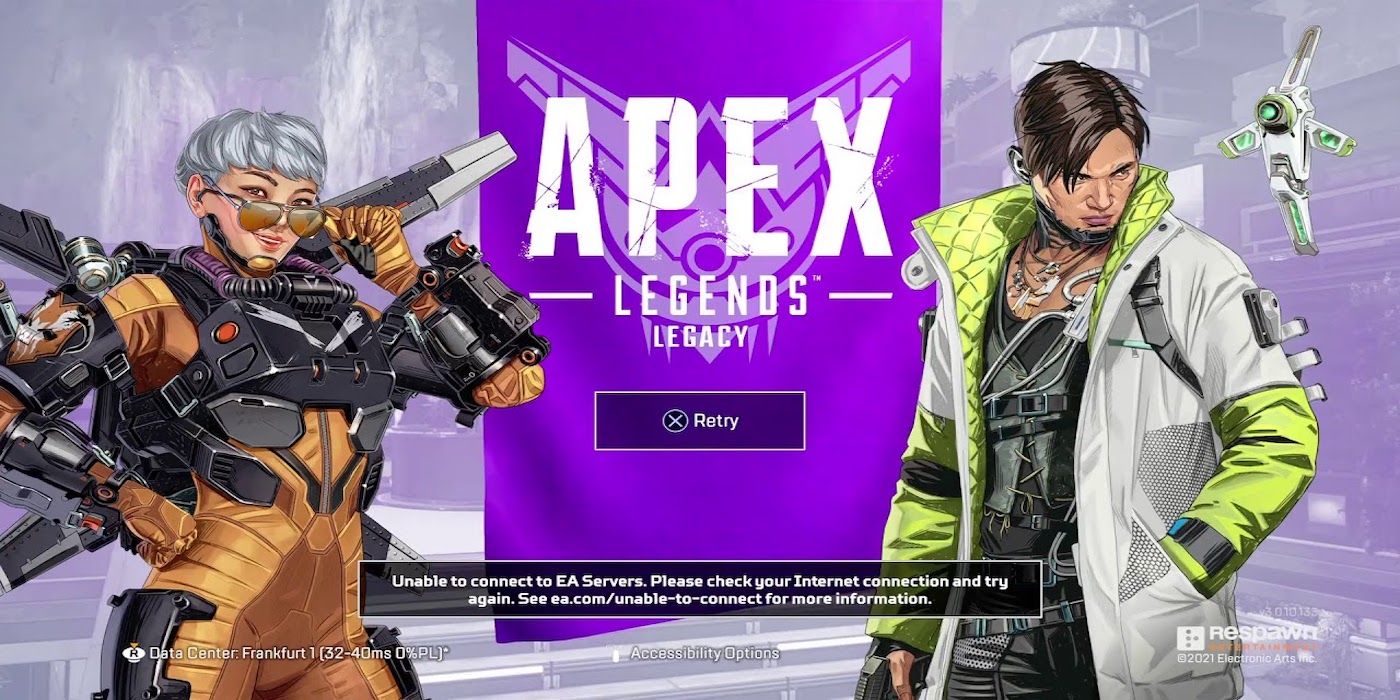 Apex Legends სერვერები ისევ გათიშულია