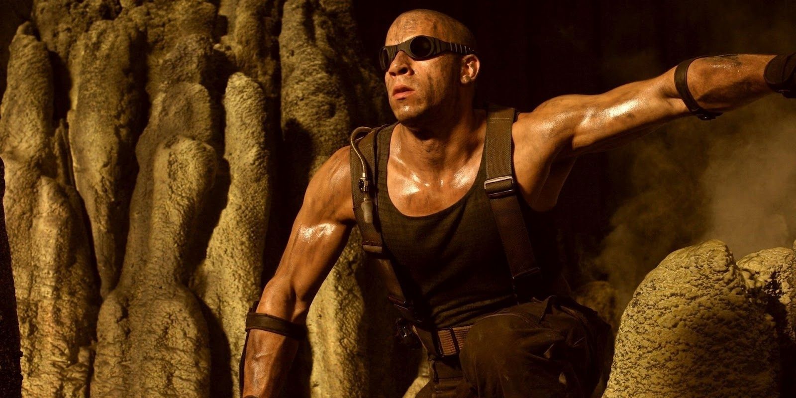 Vin Diesel plaagt de voortgang op de vierde Riddick-film