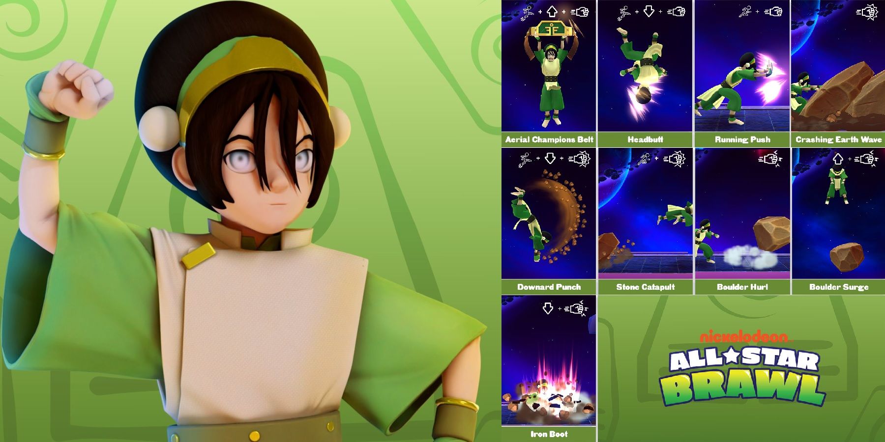 Nickelodeon All-Star Brawl confirmă oficial Toph din Avatar: The Last Airbender