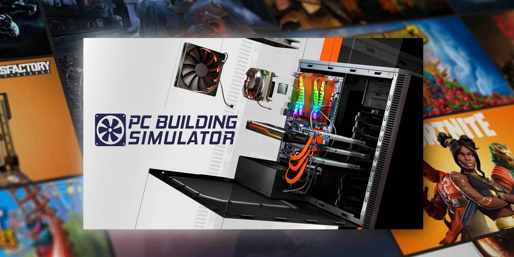 Epic Games Store Gratis spel PC Building Simulator Explained