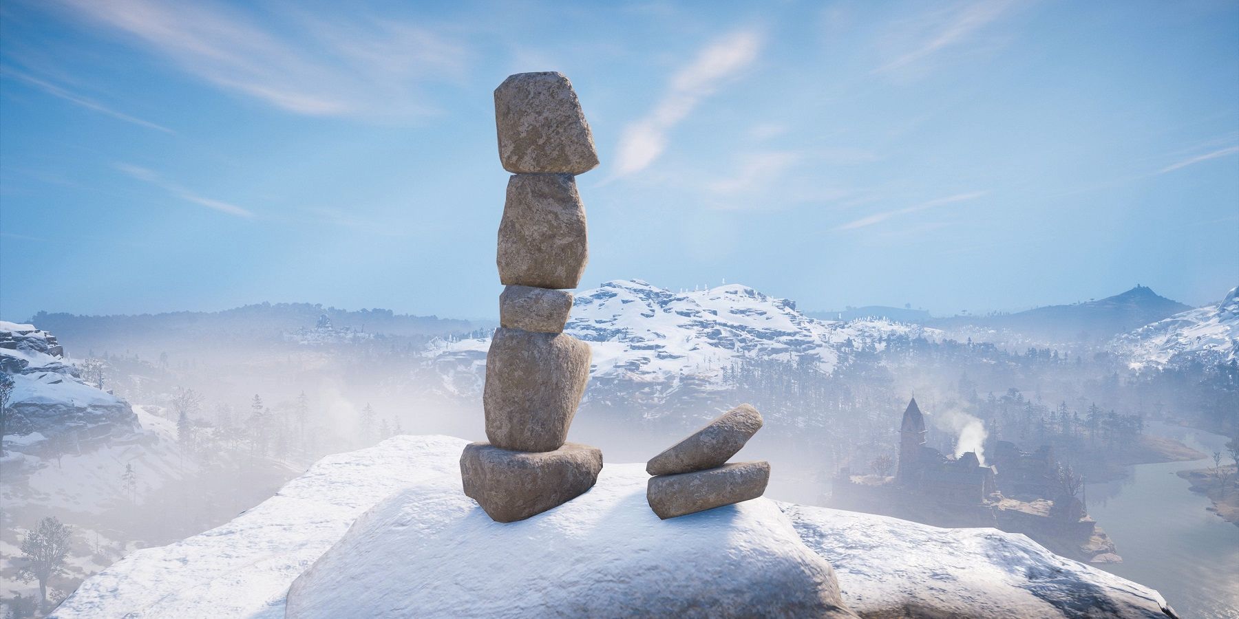Les fans d’Assassin’s Creed Valhalla trouvent des cairns dans la vraie vie